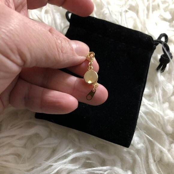 NEW Metal Jewelry Clasp Extender Set of (4) Pewter Yellow Gold Rose Gold Black - Picture 5 of 7